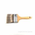 mini wooden handle bristle paintbrush and long hair paint brush